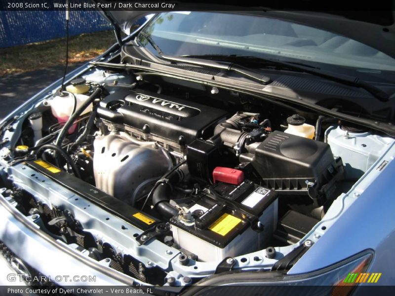 Wave Line Blue Pearl / Dark Charcoal Gray 2008 Scion tC