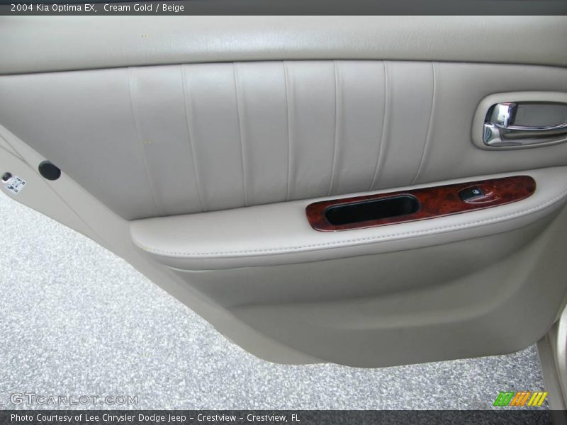 Cream Gold / Beige 2004 Kia Optima EX