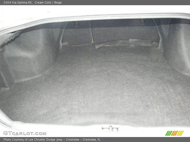 Cream Gold / Beige 2004 Kia Optima EX
