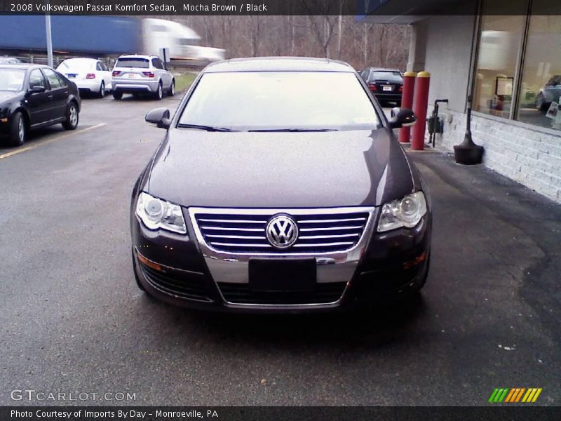 Mocha Brown / Black 2008 Volkswagen Passat Komfort Sedan