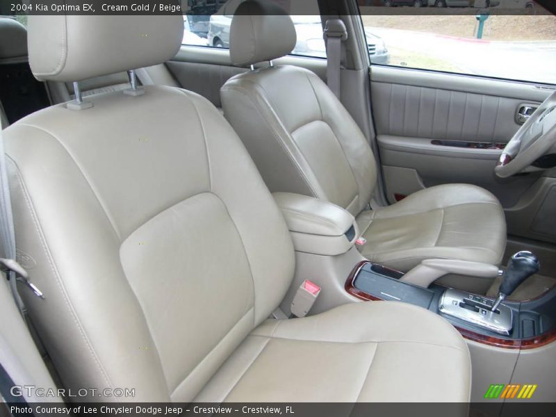 Cream Gold / Beige 2004 Kia Optima EX