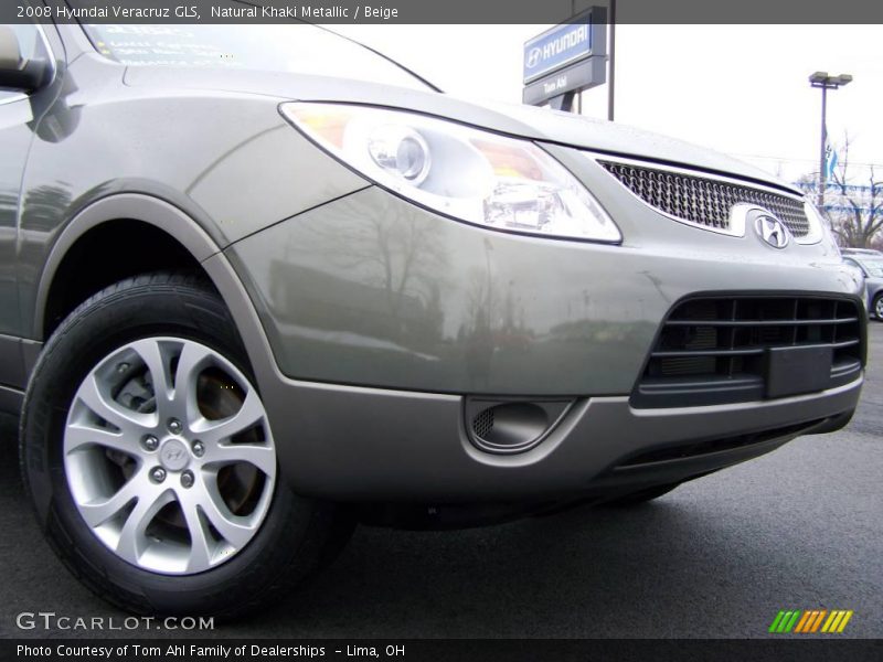 Natural Khaki Metallic / Beige 2008 Hyundai Veracruz GLS