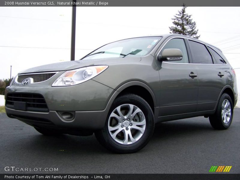 Natural Khaki Metallic / Beige 2008 Hyundai Veracruz GLS