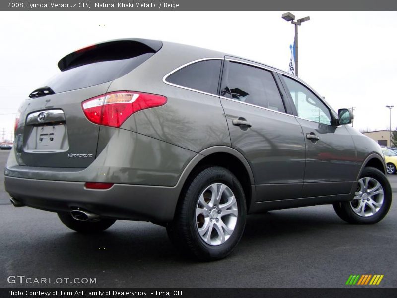 Natural Khaki Metallic / Beige 2008 Hyundai Veracruz GLS