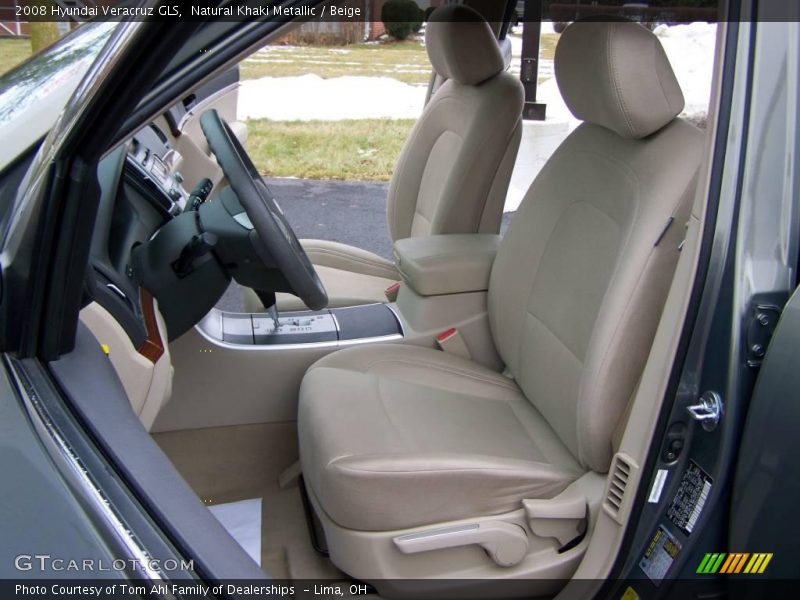 Natural Khaki Metallic / Beige 2008 Hyundai Veracruz GLS