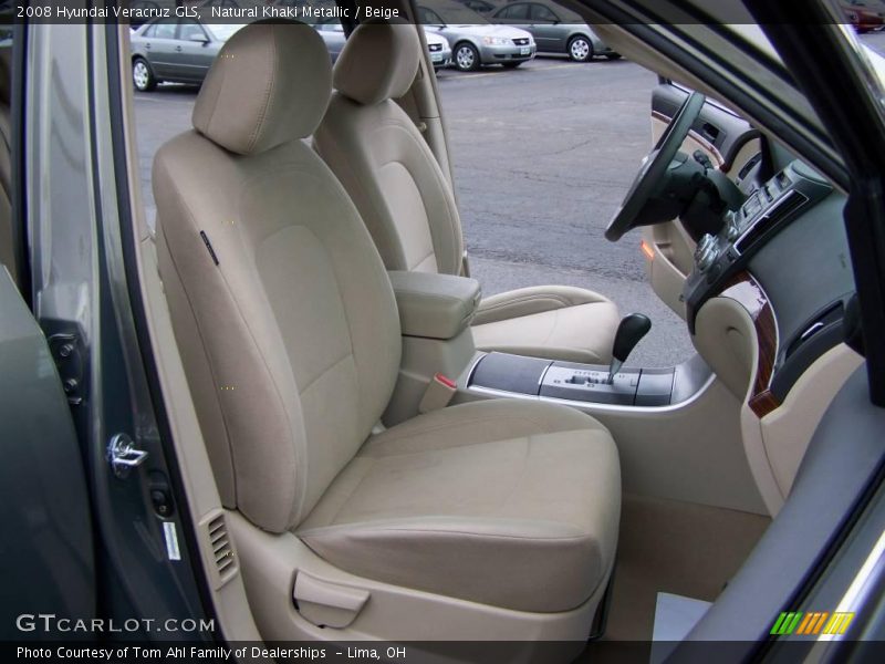 Natural Khaki Metallic / Beige 2008 Hyundai Veracruz GLS