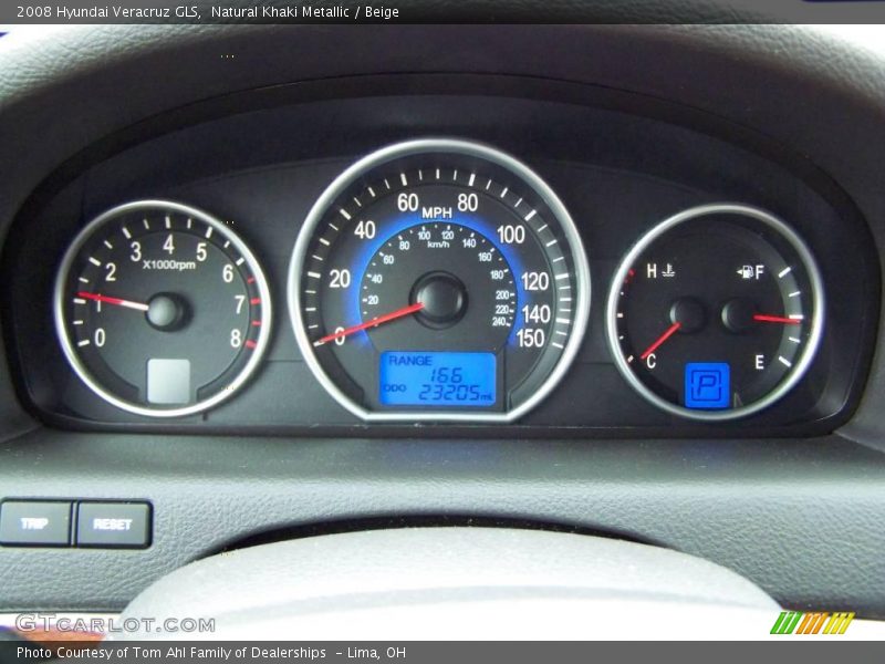 Natural Khaki Metallic / Beige 2008 Hyundai Veracruz GLS