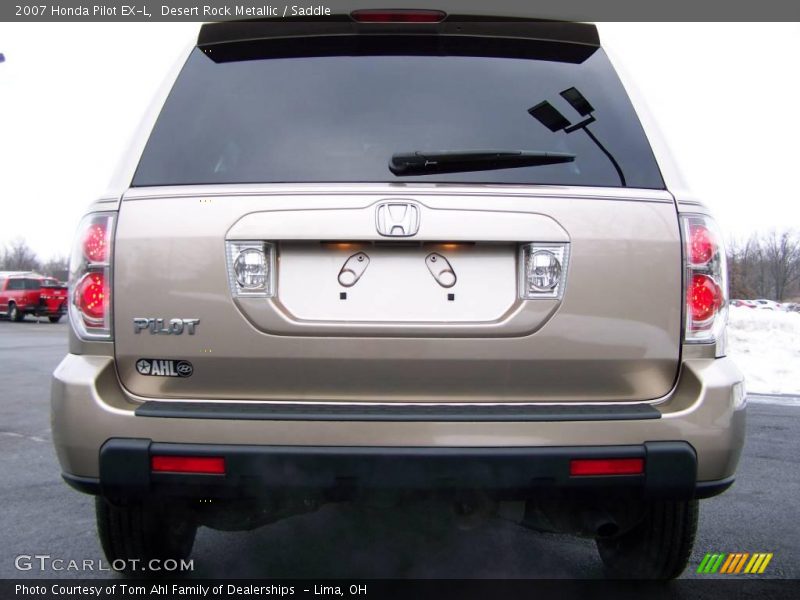 Desert Rock Metallic / Saddle 2007 Honda Pilot EX-L
