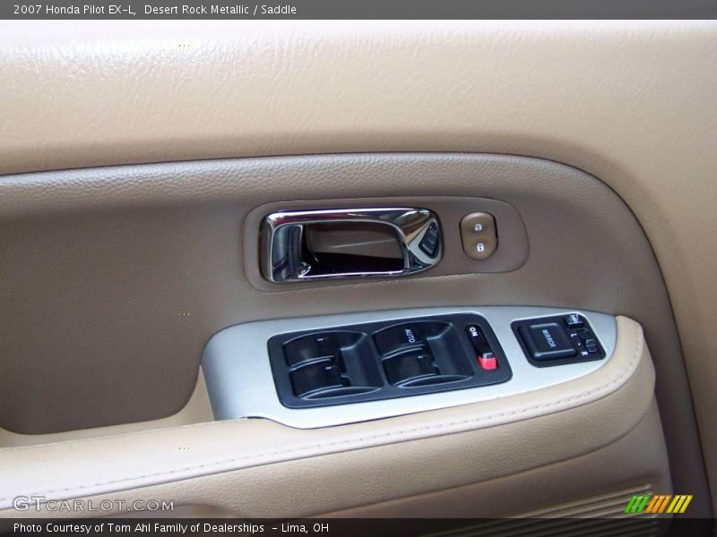 Desert Rock Metallic / Saddle 2007 Honda Pilot EX-L