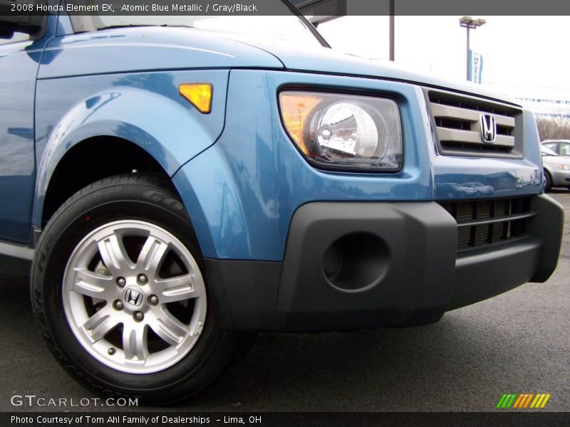 Atomic Blue Metallic / Gray/Black 2008 Honda Element EX