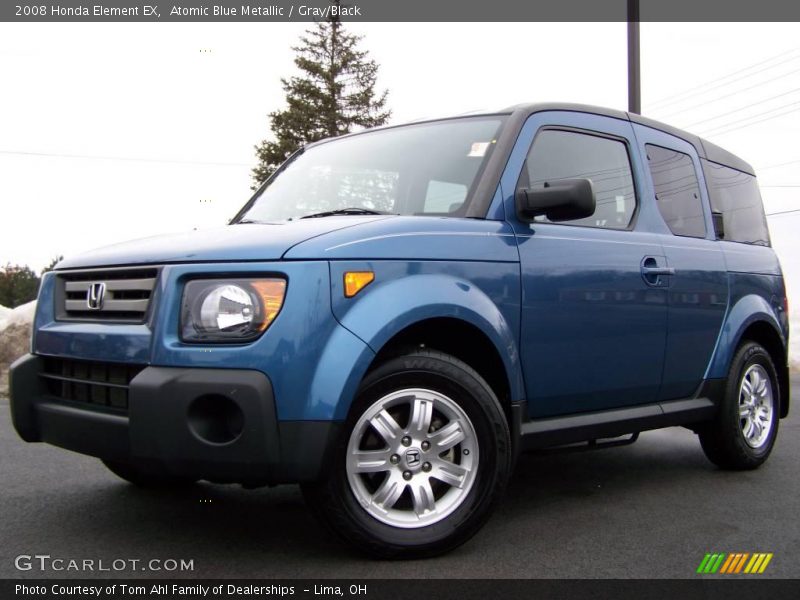 Atomic Blue Metallic / Gray/Black 2008 Honda Element EX