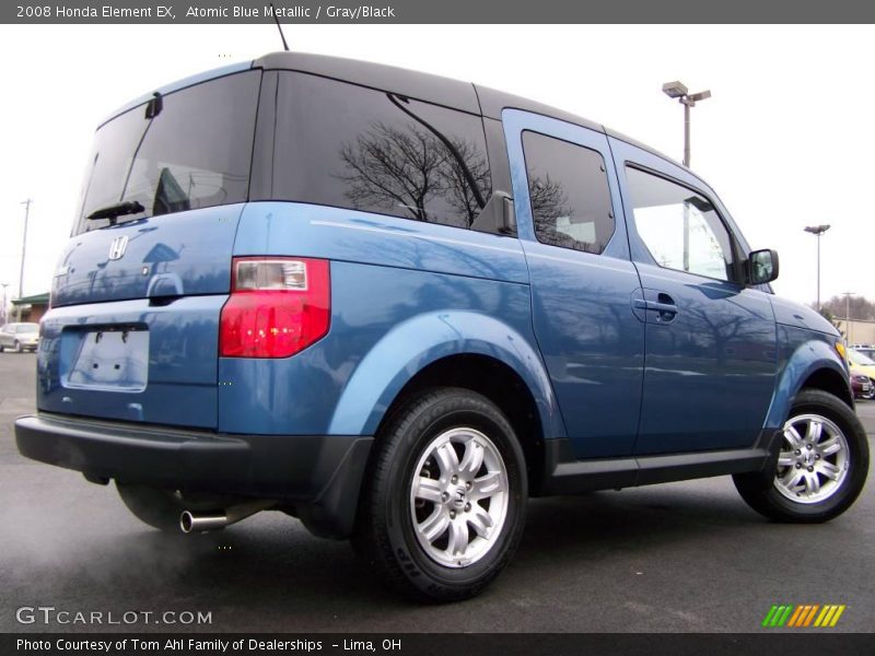 Atomic Blue Metallic / Gray/Black 2008 Honda Element EX