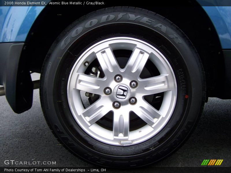 Atomic Blue Metallic / Gray/Black 2008 Honda Element EX