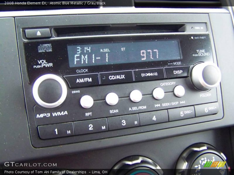 Atomic Blue Metallic / Gray/Black 2008 Honda Element EX