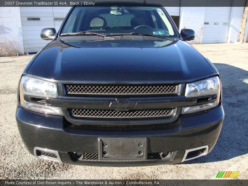 Black / Ebony 2007 Chevrolet TrailBlazer SS 4x4