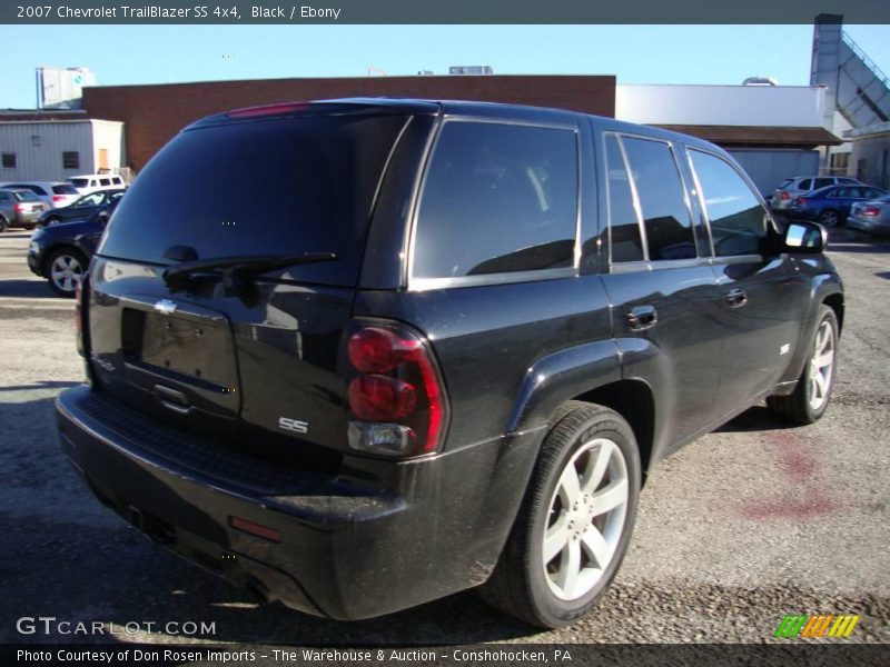 Black / Ebony 2007 Chevrolet TrailBlazer SS 4x4