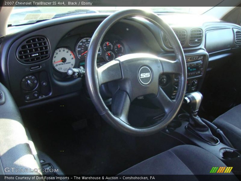 Black / Ebony 2007 Chevrolet TrailBlazer SS 4x4