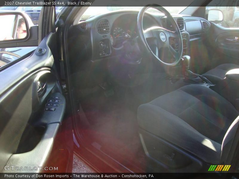 Black / Ebony 2007 Chevrolet TrailBlazer SS 4x4