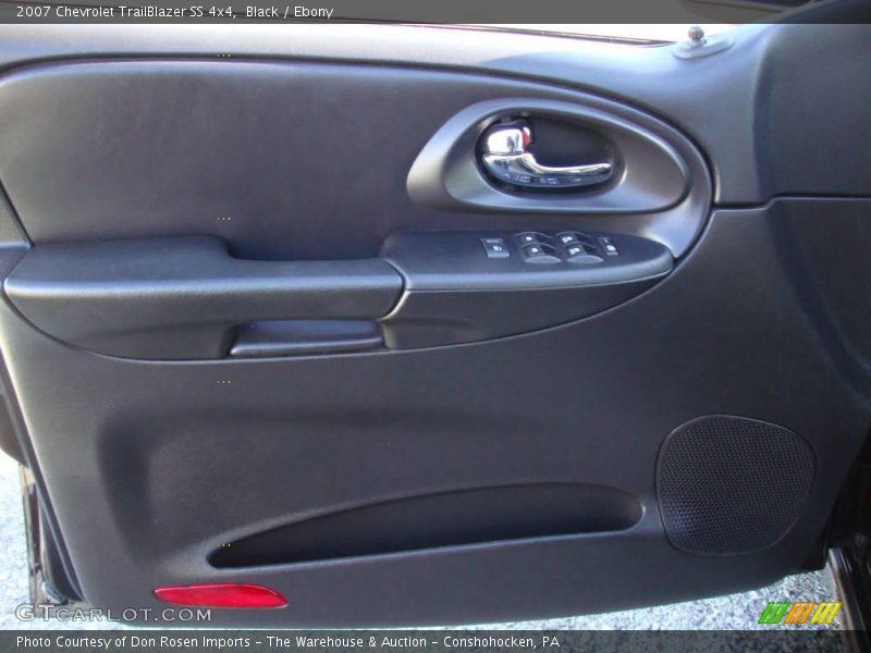 Black / Ebony 2007 Chevrolet TrailBlazer SS 4x4