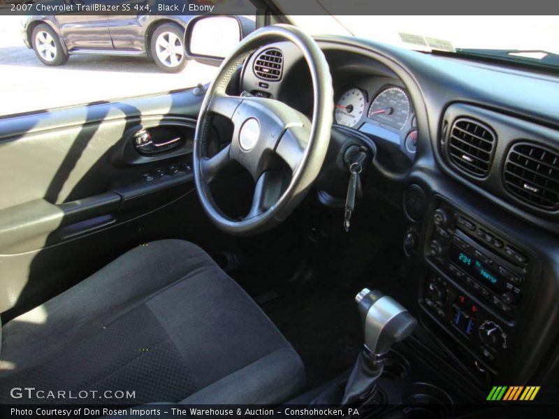 Black / Ebony 2007 Chevrolet TrailBlazer SS 4x4