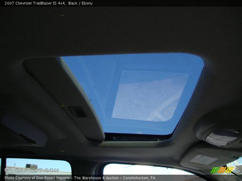 Black / Ebony 2007 Chevrolet TrailBlazer SS 4x4