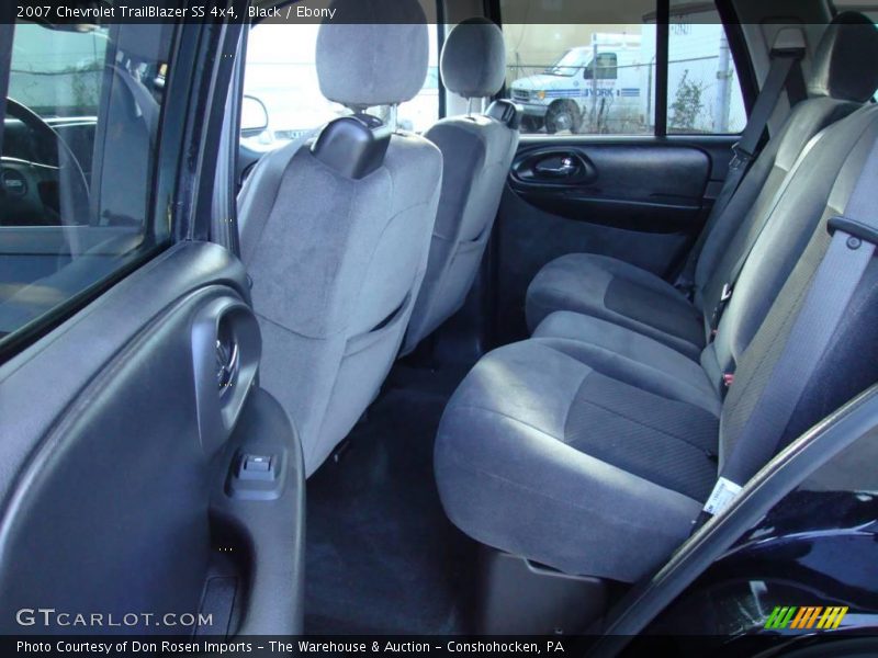 Black / Ebony 2007 Chevrolet TrailBlazer SS 4x4