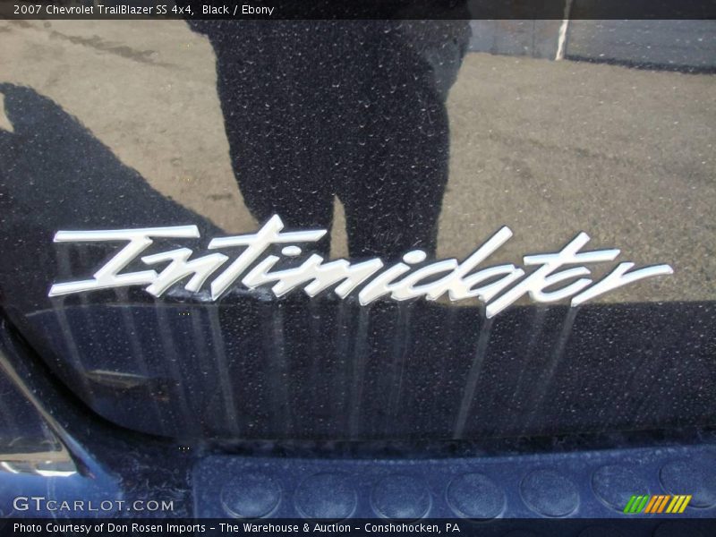 Black / Ebony 2007 Chevrolet TrailBlazer SS 4x4