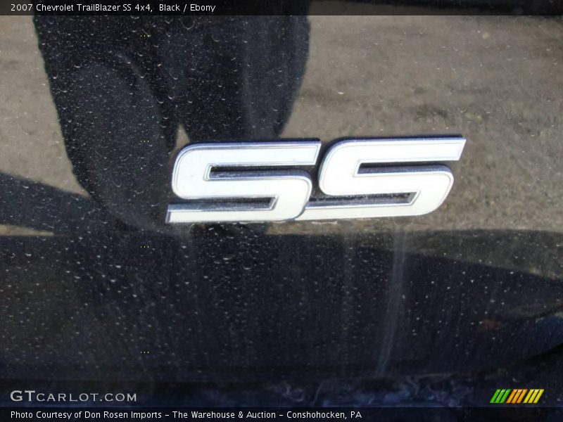 Black / Ebony 2007 Chevrolet TrailBlazer SS 4x4