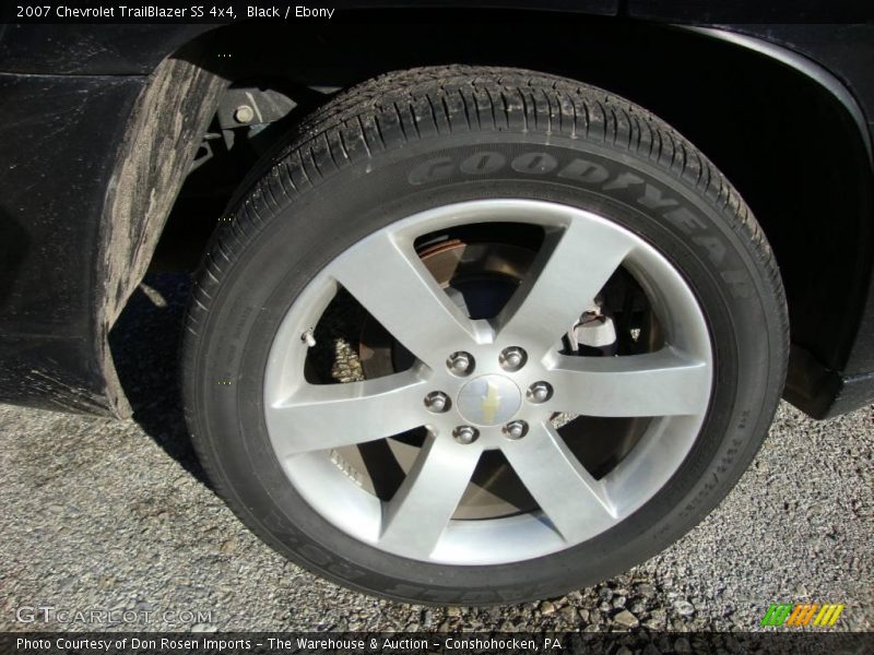 Black / Ebony 2007 Chevrolet TrailBlazer SS 4x4