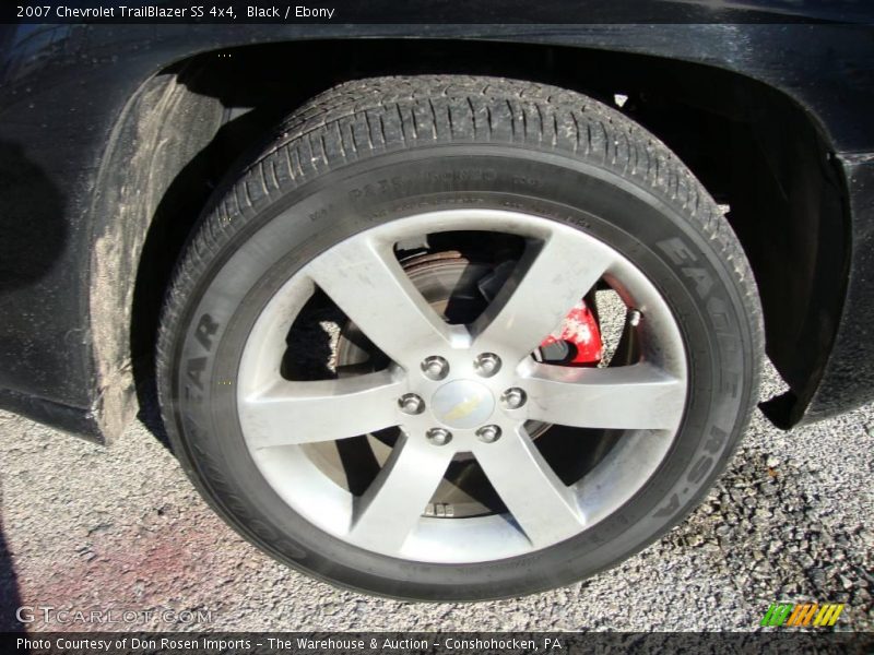 Black / Ebony 2007 Chevrolet TrailBlazer SS 4x4