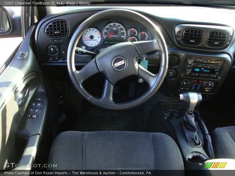 Black / Ebony 2007 Chevrolet TrailBlazer SS 4x4