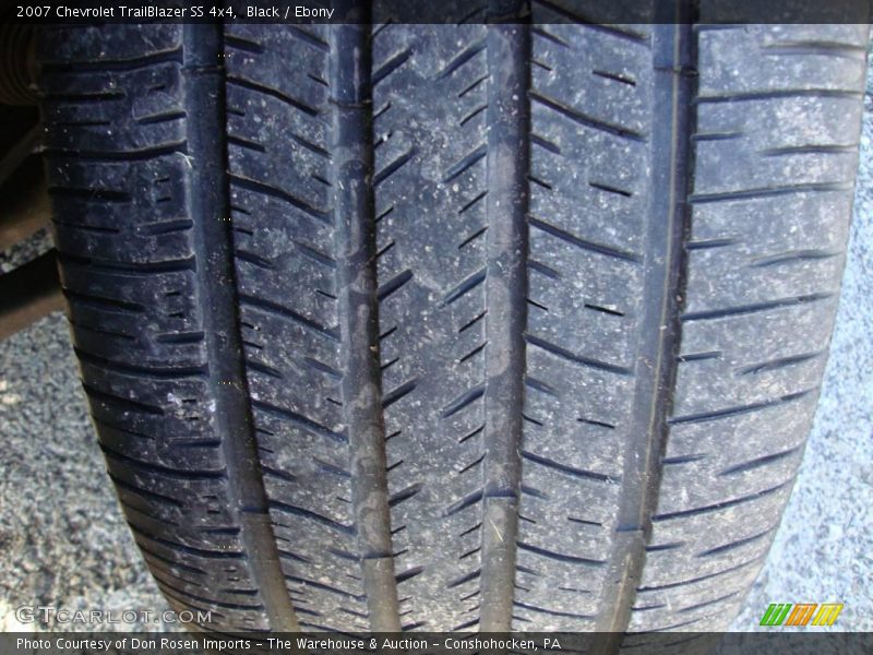 Black / Ebony 2007 Chevrolet TrailBlazer SS 4x4