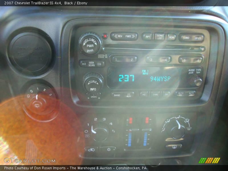 Black / Ebony 2007 Chevrolet TrailBlazer SS 4x4