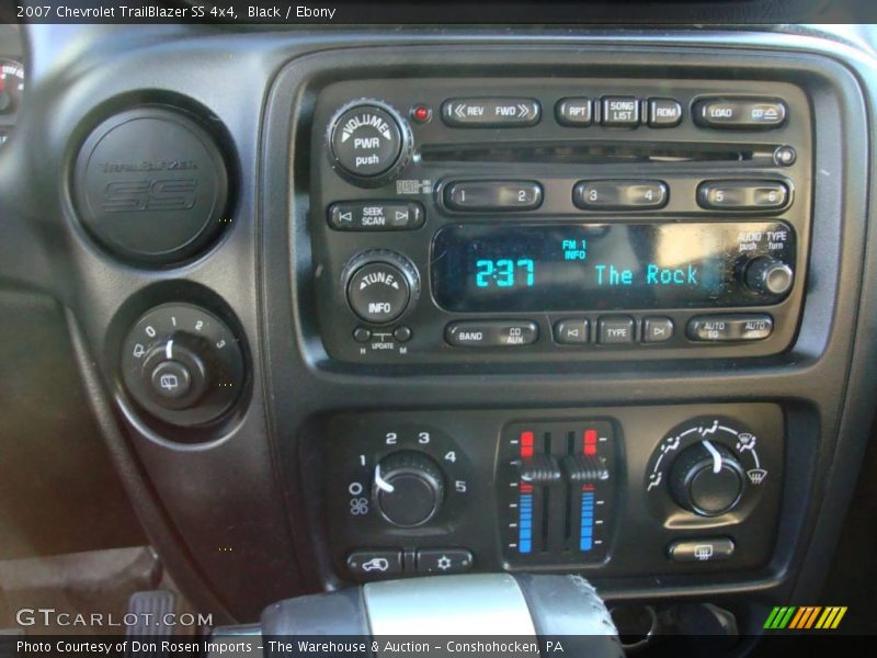 Black / Ebony 2007 Chevrolet TrailBlazer SS 4x4