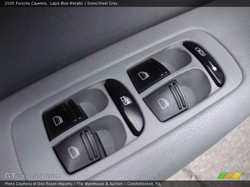 Lapis Blue Metallic / Stone/Steel Grey 2005 Porsche Cayenne