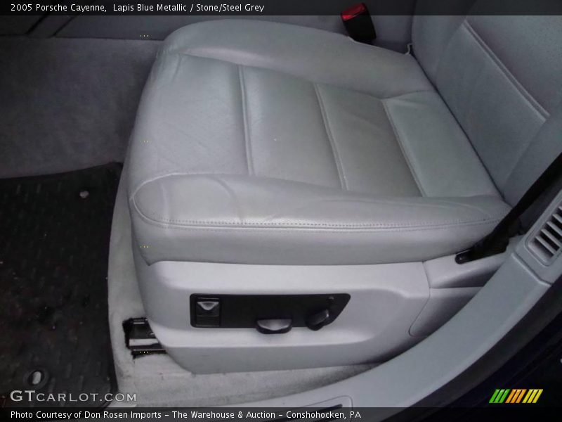 Lapis Blue Metallic / Stone/Steel Grey 2005 Porsche Cayenne