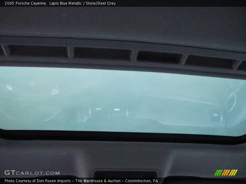 Lapis Blue Metallic / Stone/Steel Grey 2005 Porsche Cayenne