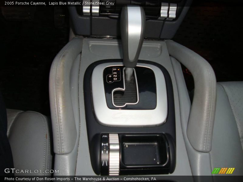 Lapis Blue Metallic / Stone/Steel Grey 2005 Porsche Cayenne