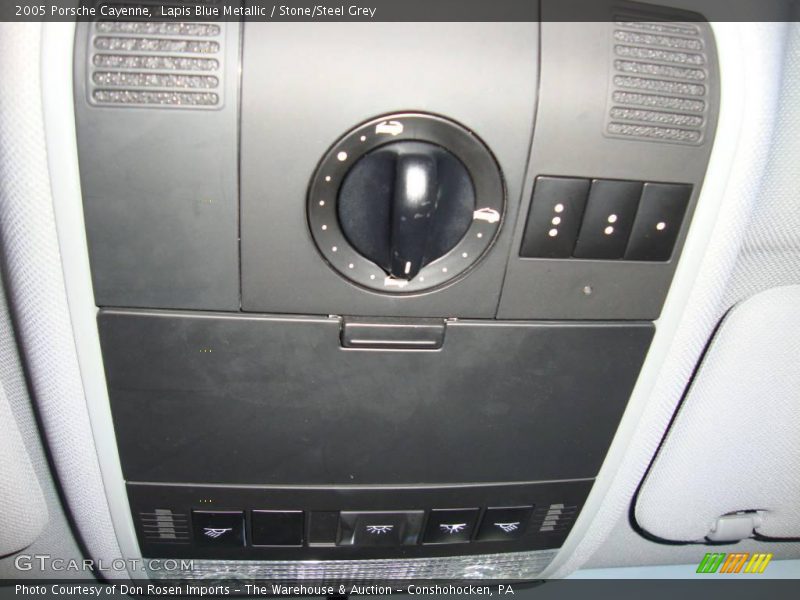 Lapis Blue Metallic / Stone/Steel Grey 2005 Porsche Cayenne