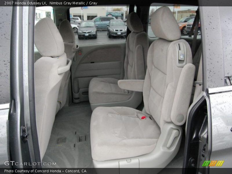 Nimbus Gray Metallic / Gray 2007 Honda Odyssey LX