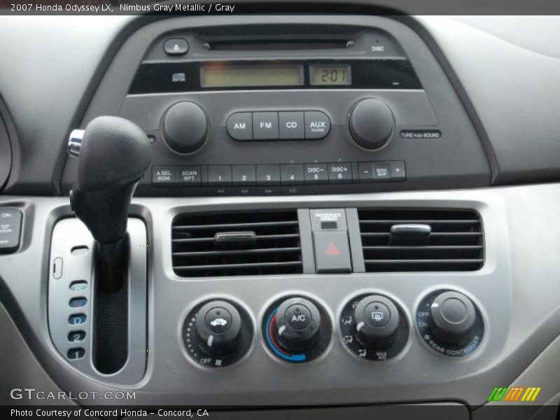 Nimbus Gray Metallic / Gray 2007 Honda Odyssey LX
