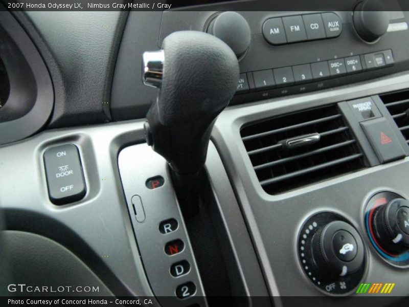 Nimbus Gray Metallic / Gray 2007 Honda Odyssey LX