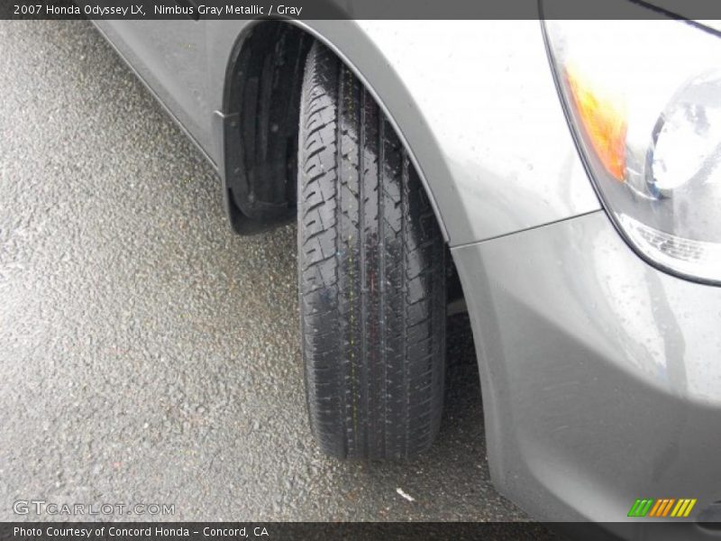 Nimbus Gray Metallic / Gray 2007 Honda Odyssey LX