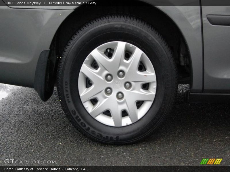 Nimbus Gray Metallic / Gray 2007 Honda Odyssey LX