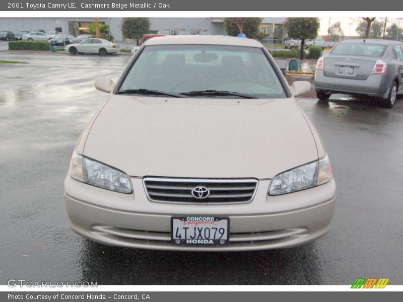 Cashmere Beige Metallic / Oak 2001 Toyota Camry LE