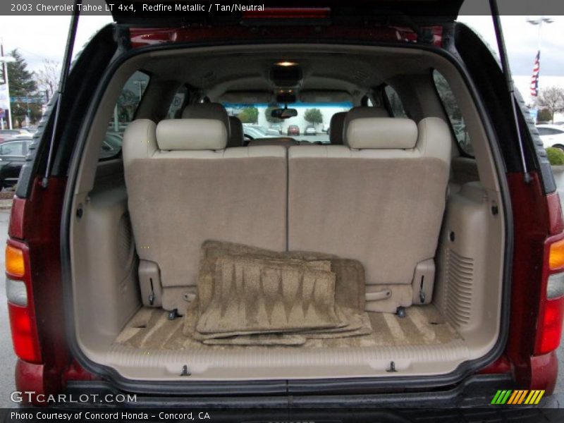 Redfire Metallic / Tan/Neutral 2003 Chevrolet Tahoe LT 4x4