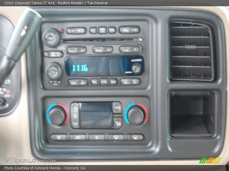 Redfire Metallic / Tan/Neutral 2003 Chevrolet Tahoe LT 4x4