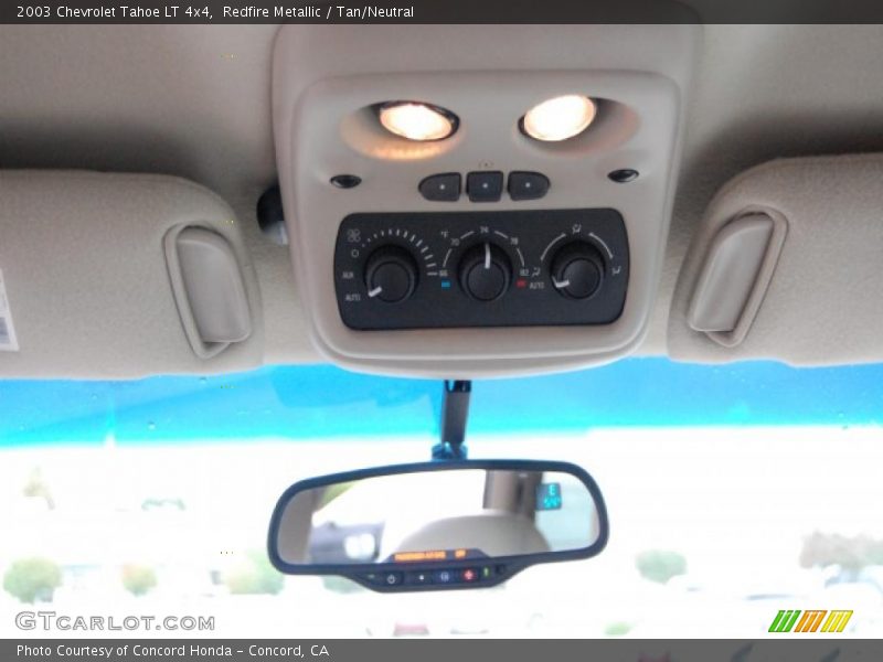 Redfire Metallic / Tan/Neutral 2003 Chevrolet Tahoe LT 4x4
