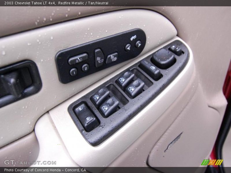Redfire Metallic / Tan/Neutral 2003 Chevrolet Tahoe LT 4x4
