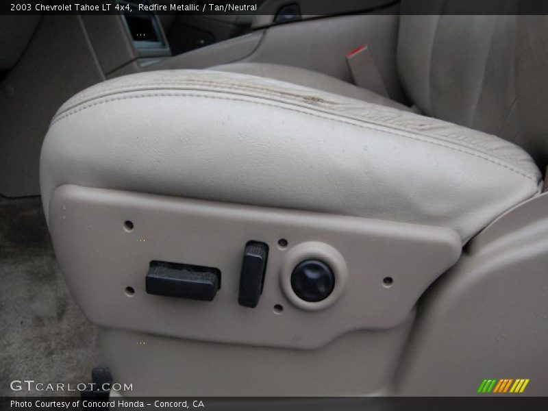 Redfire Metallic / Tan/Neutral 2003 Chevrolet Tahoe LT 4x4